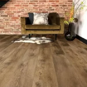 Nevada Valley Oak Cinnamon klik PVC 1532x225x5mm 0,55 (met geïntegreerde ondervloer geen 10DB) Fabrieksprijs